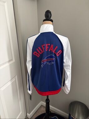 Buffalo Bills Track Jacket with bling size large NWT
